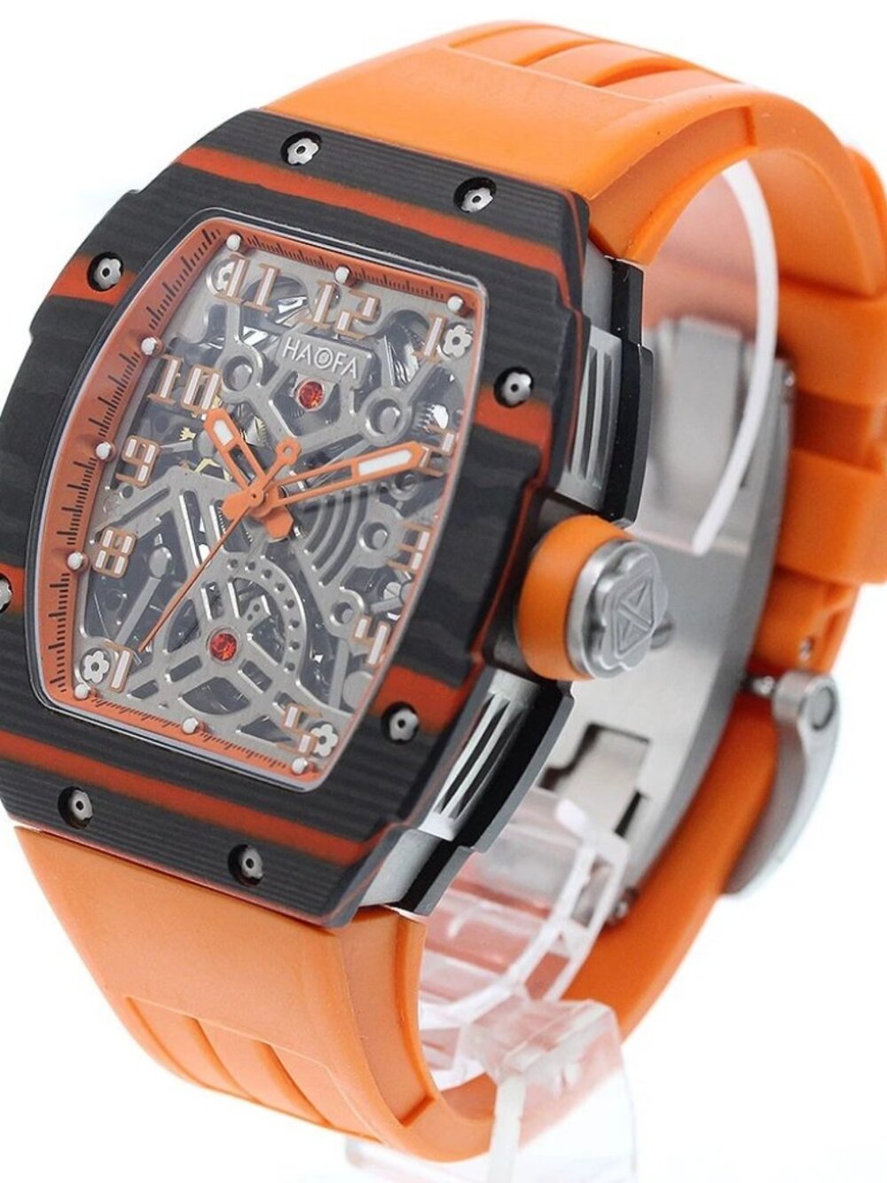 HAOFA mechanical 1923 skeleton Dial Automatic Men's Watch_916215